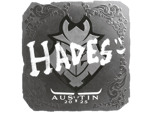Sticker | hades (Foil) | Austin 2025