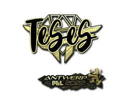 Sticker | TeSeS (Gold) | Antwerp 2022