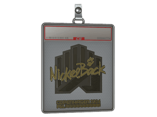 Sticker Slab | NickelBack (Gold) | Copenhagen 2024