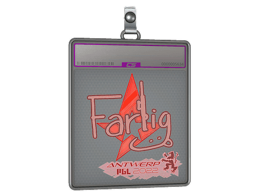 Sticker Slab | Farlig (Holo) | Antwerp 2022