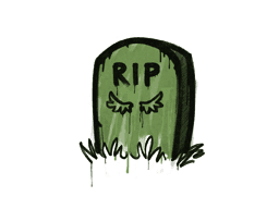 Sealed Graffiti | Tombstone