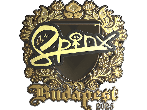 Sticker | Spinx (Gold) | Budapest 2025