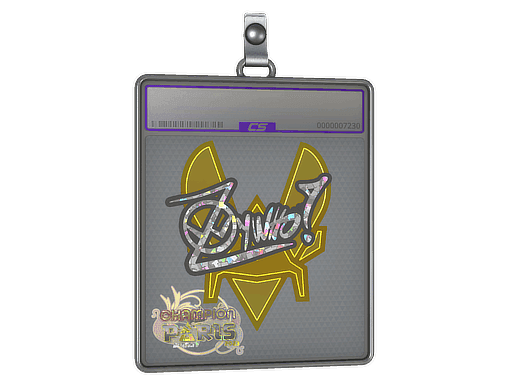 Sticker Slab | ZywOo (Glitter, Champion) | Paris 2023