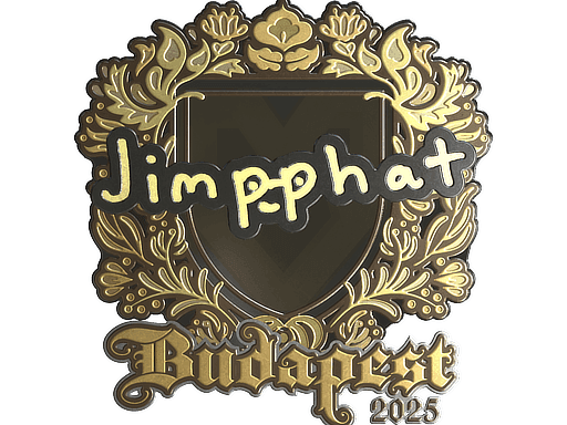 Sticker | Jimpphat (Gold) | Budapest 2025