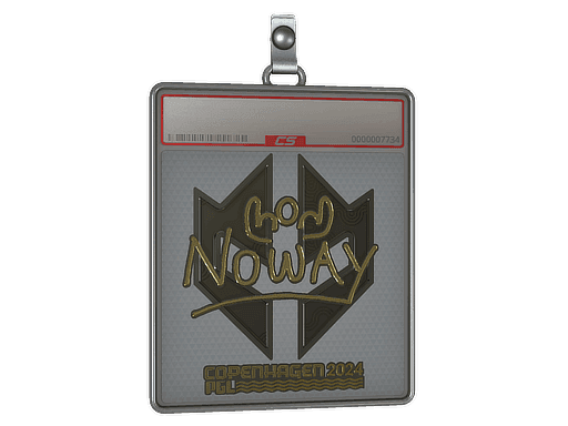 Sticker Slab | noway (Gold) | Copenhagen 2024