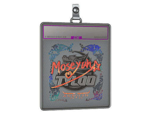 Sticker Slab | Moseyuh (Holo) | Austin 2025