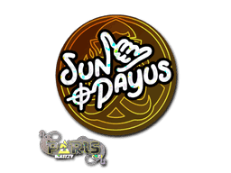 Sticker | SunPayus (Glitter) | Paris 2023