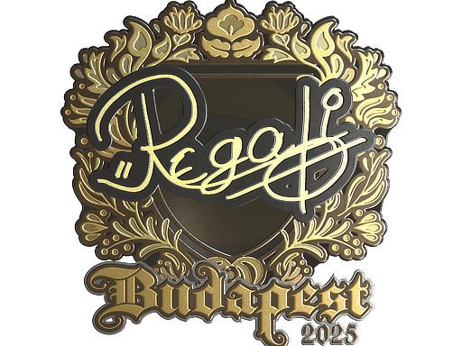 Sticker | regali (Gold) | Budapest 2025