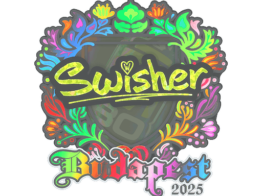 Sticker | Swisher (Holo) | Budapest 2025