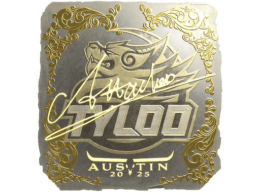Sticker | Attacker (Gold) | Austin 2025