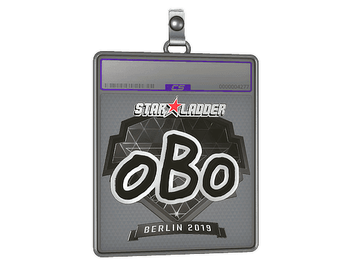 Sticker Slab | oBo (Foil) | Berlin 2019