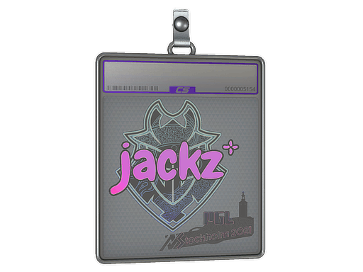 Sticker Slab | JACKZ (Holo) | Stockholm 2021