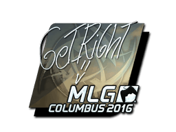 Sticker | GeT_RiGhT (Foil) | MLG Columbus 2016