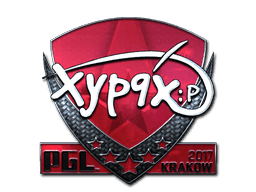 Sticker | Xyp9x (Foil) | Krakow 2017