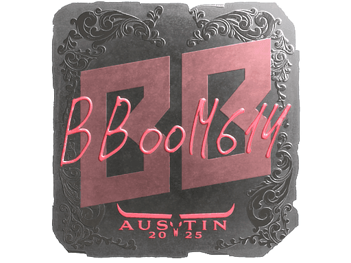 Sticker | Boombl4 (Foil) | Austin 2025