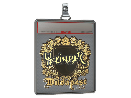 Sticker Slab | YEKINDAR (Gold) | Budapest 2025