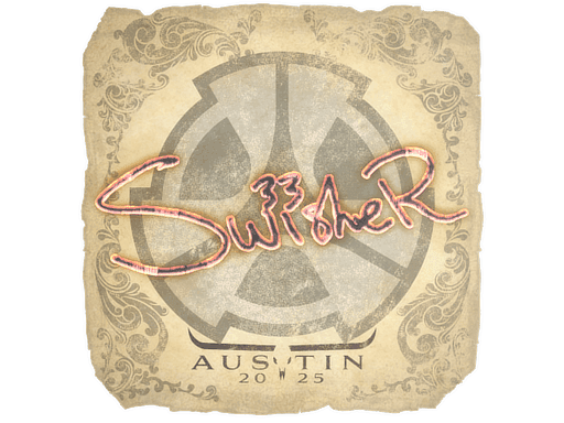 Sticker | Swisher | Austin 2025