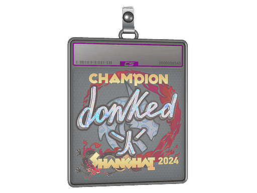Sticker Slab | donk (Holo, Champion) | Shanghai 2024