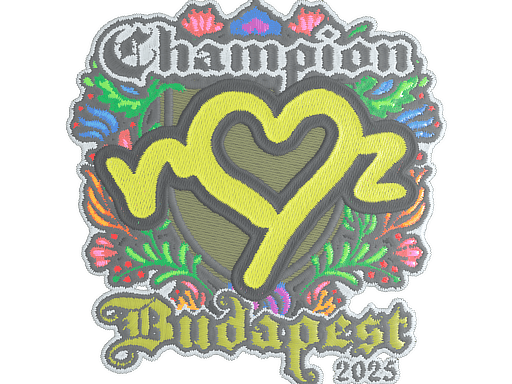Sticker | ropz (Embroidered, Champion) | Budapest 2025