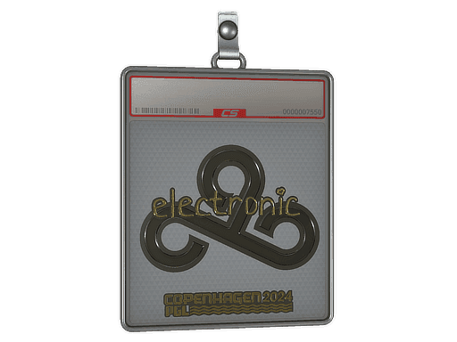 Sticker Slab | electronic (Gold) | Copenhagen 2024