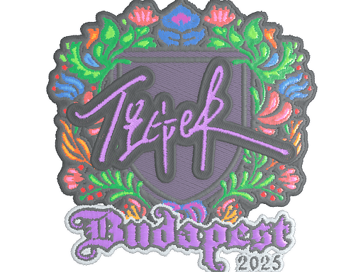 Sticker | Tiger (Embroidered) | Budapest 2025