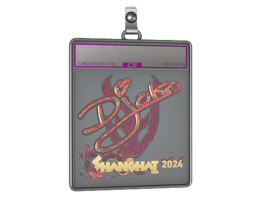 Sticker Slab | Djoko (Holo) | Shanghai 2024