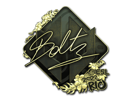 Sticker | boltz (Gold) | Rio 2022