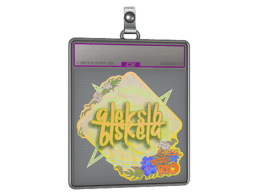 Sticker Slab | Aleksib (Holo) | Rio 2022