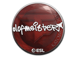 Sticker | olofmeister | Katowice 2019
