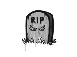 Sealed Graffiti | Tombstone