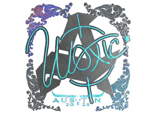 Sticker | woxic (Holo) | Austin 2025