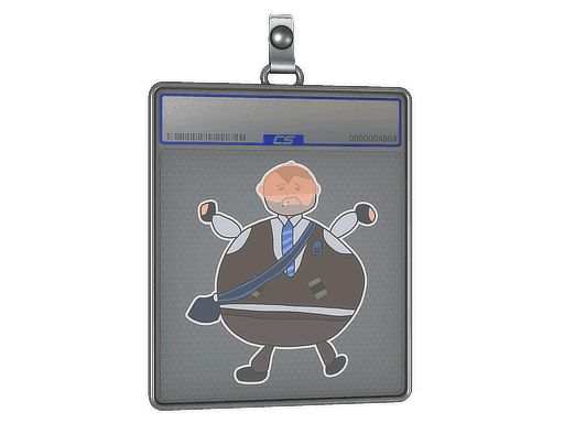 Sticker Slab | Poorly Drawn Number K