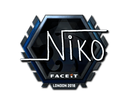 Sticker | niko (Foil)  | London 2018