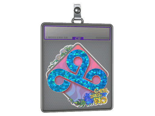 Sticker Slab | Cloud9 (Glitter) | Rio 2022