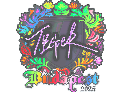 Sticker | Tiger (Holo) | Budapest 2025