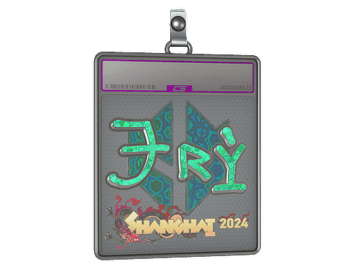 Sticker Slab | TRY (Holo) | Shanghai 2024