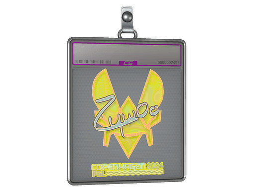 Sticker Slab | ZywOo (Holo) | Copenhagen 2024