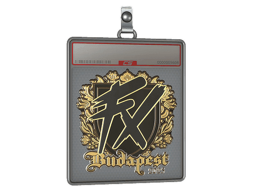 Sticker Slab | Fluxo (Gold) | Budapest 2025