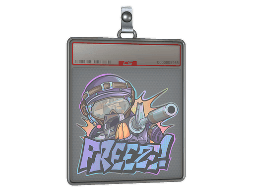 Sticker Slab | Freeze (Lenticular)