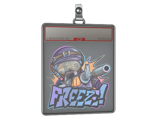 Sticker Slab | Freeze (Lenticular)