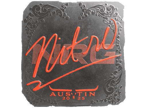 Sticker | nitr0 (Foil) | Austin 2025