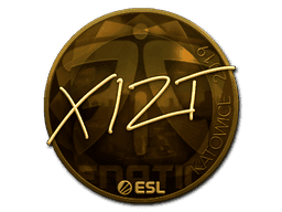 Sticker | Xizt (Gold) | Katowice 2019