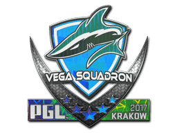 Sticker | Vega Squadron (Holo) | Krakow 2017