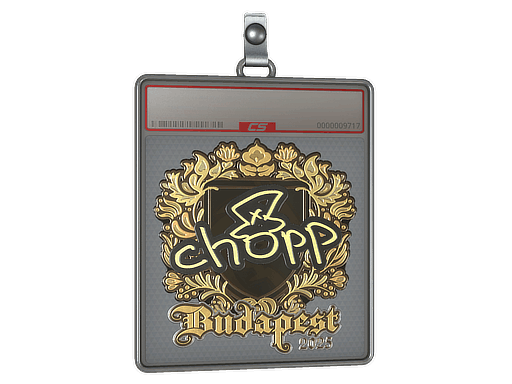 Sticker Slab | chopper (Gold) | Budapest 2025