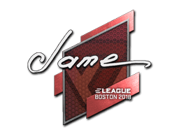 Sticker | Jame | Boston 2018
