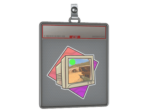 Sticker Slab | Old School (Lenticular)