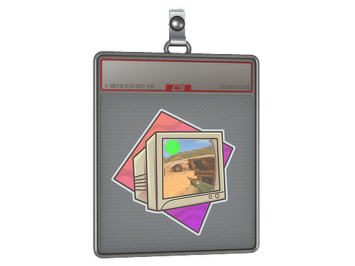 Sticker Slab | Old School (Lenticular)