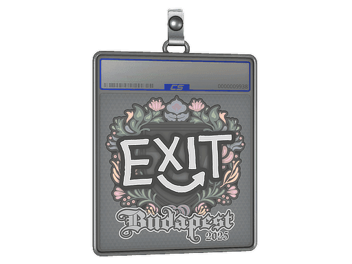 Sticker Slab | exit | Budapest 2025