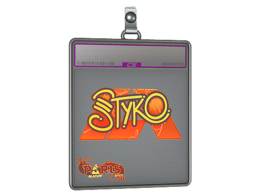 Sticker Slab | STYKO (Holo) | Paris 2023
