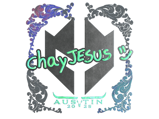 Sticker | chayJESUS (Holo) | Austin 2025